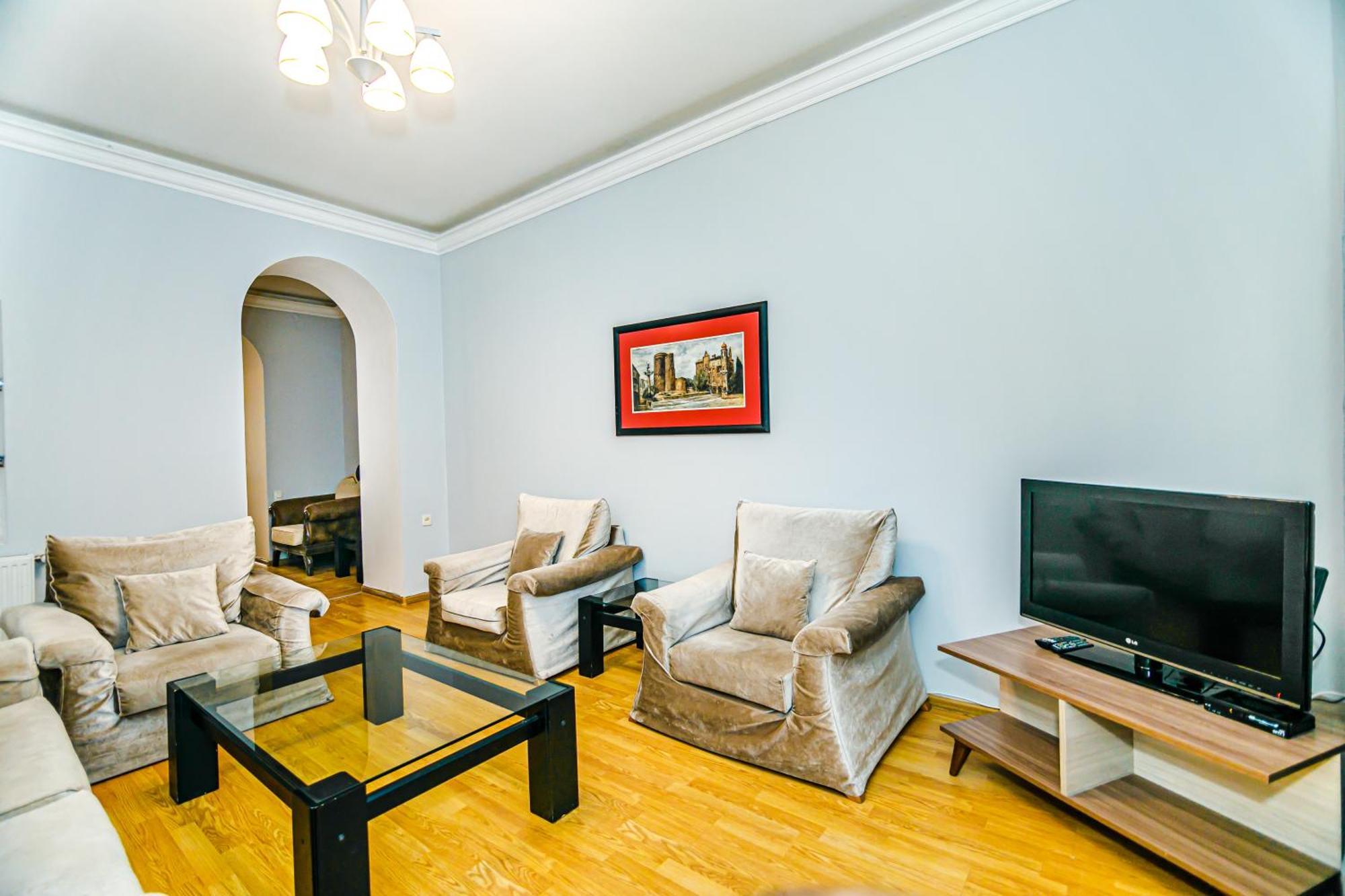 Azneft Royal Suite Apartment Sea View 巴库 外观 照片