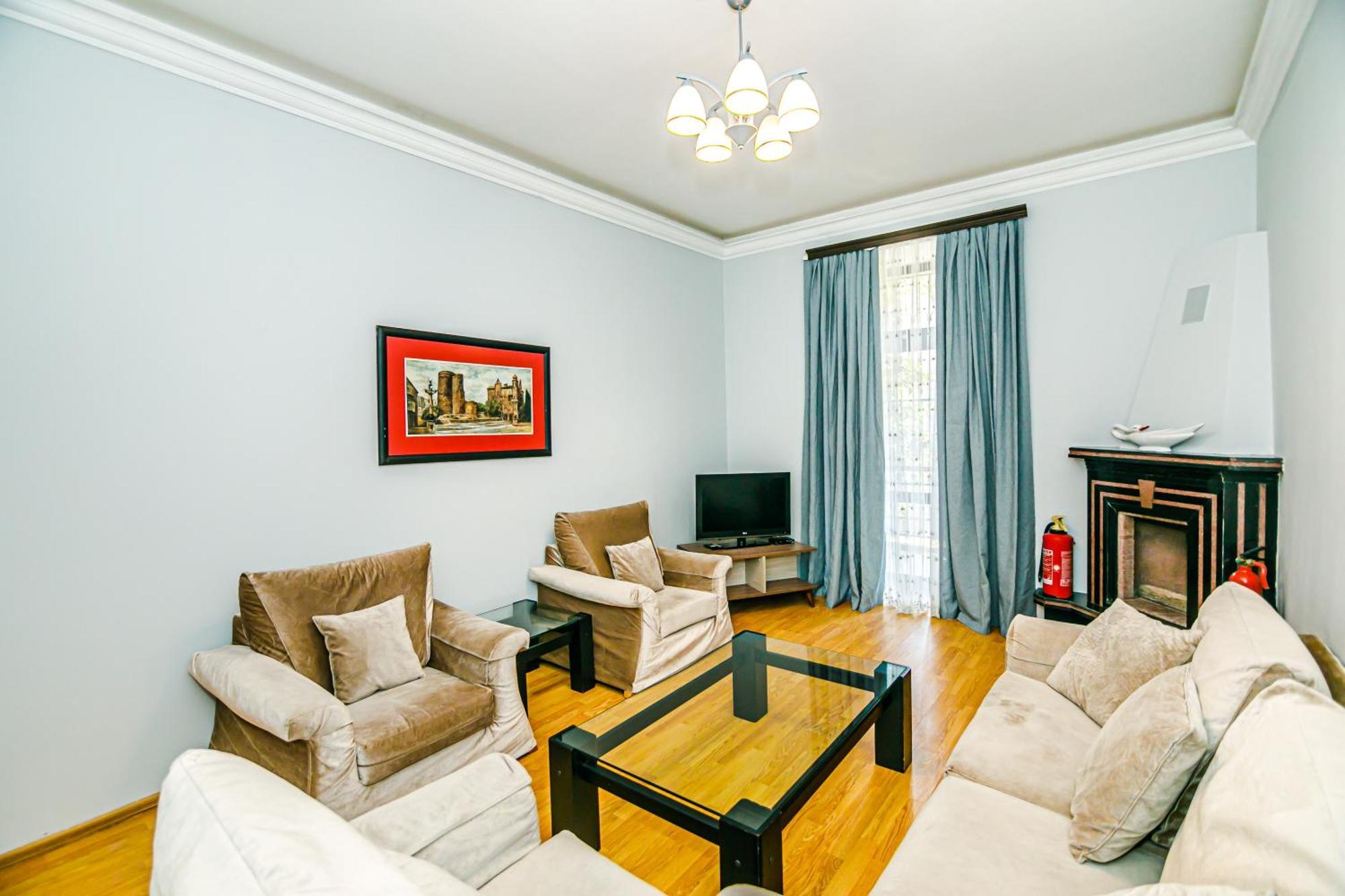 Azneft Royal Suite Apartment Sea View 巴库 外观 照片
